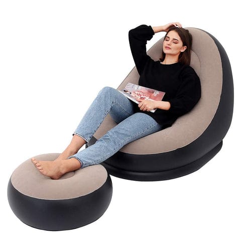 Premium Blow-Up Chaise Lounge  Indoor & Outdoor Relaxation