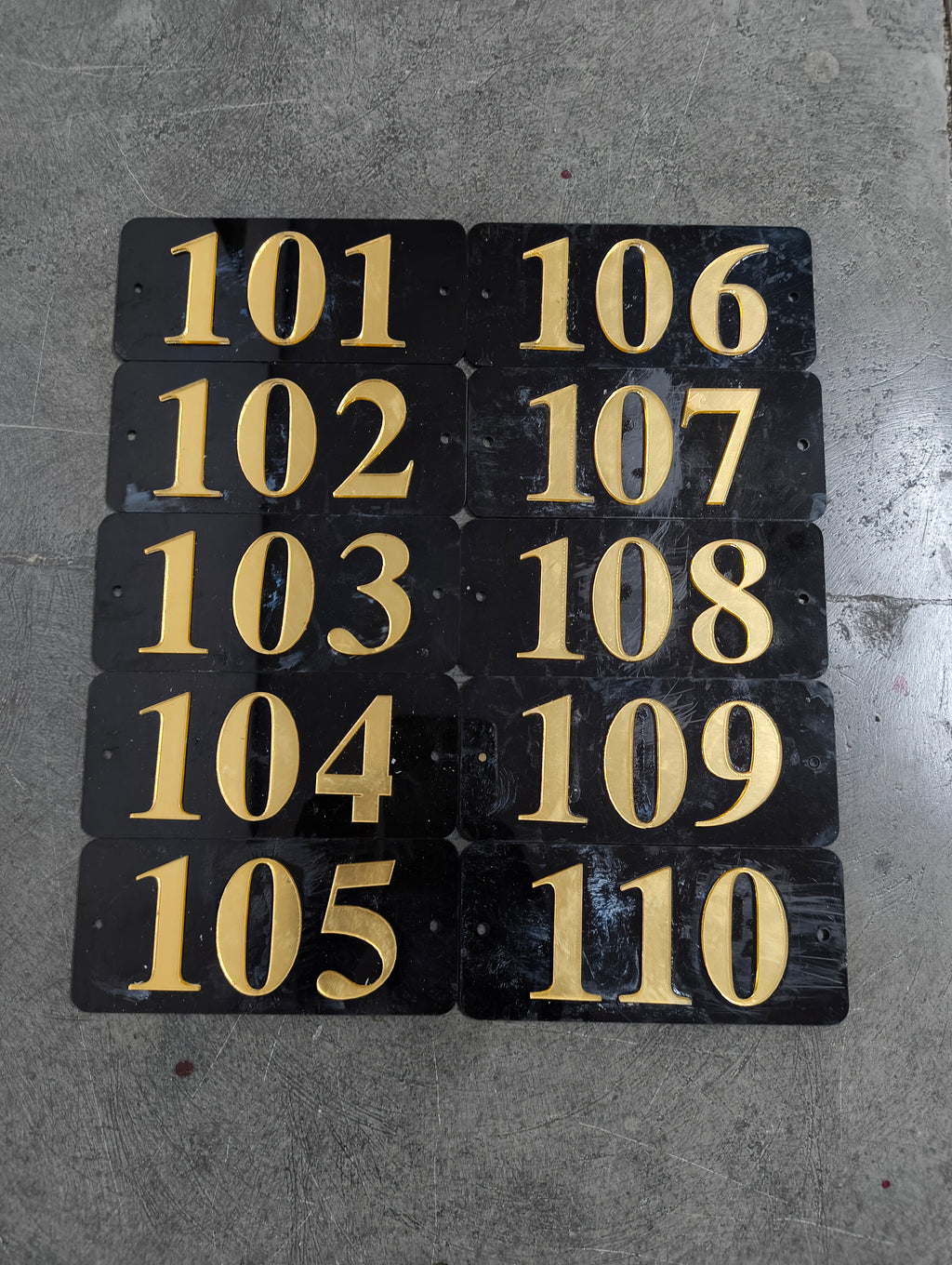 Premium LED Home Name & Room Number Plate