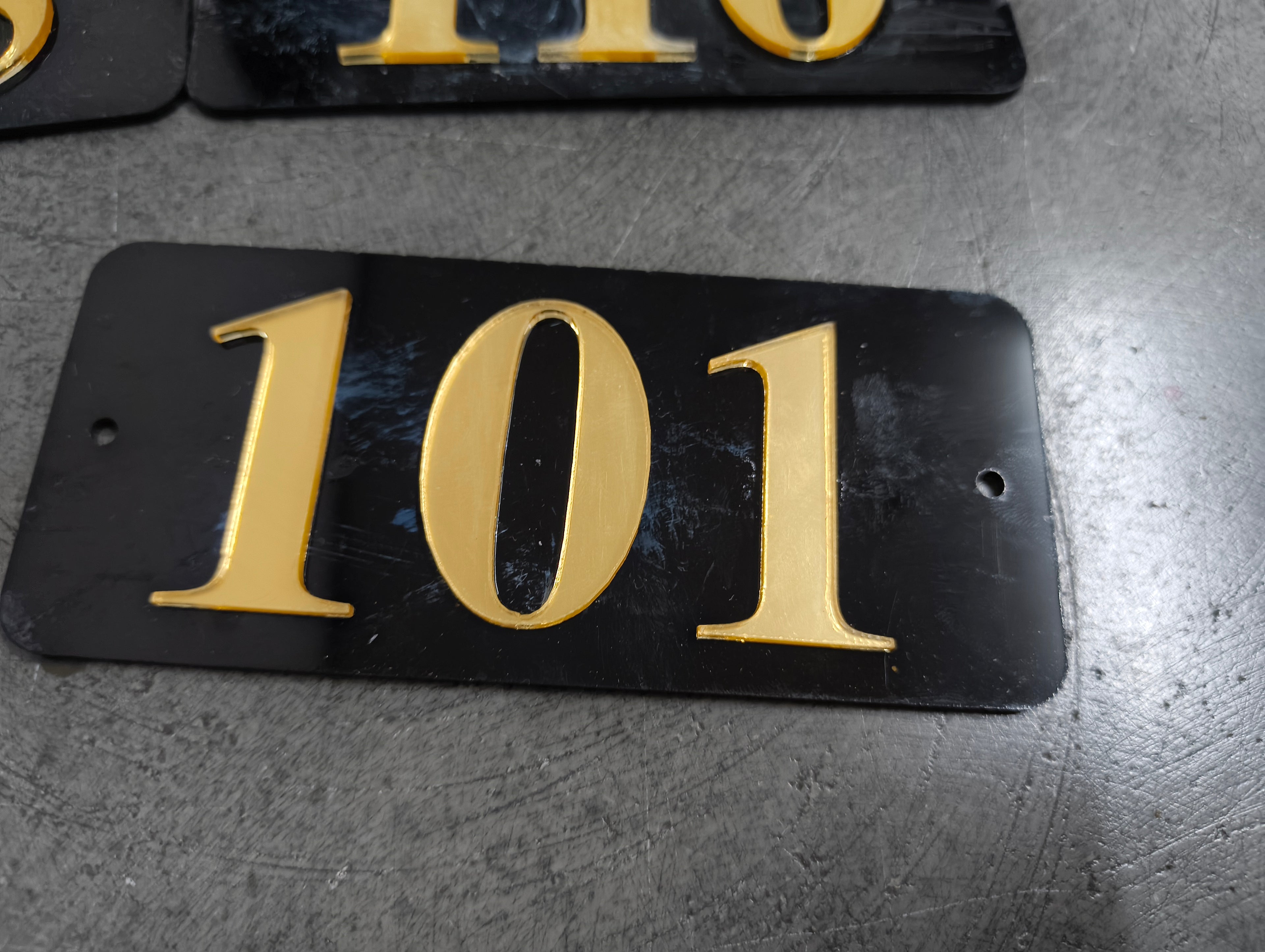 Premium LED Home Name & Room Number Plate