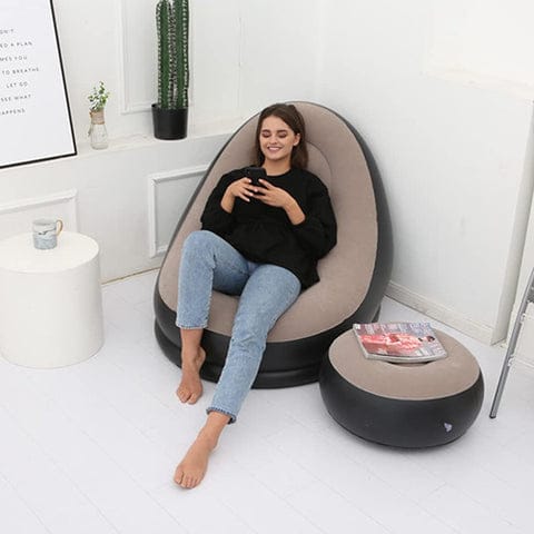 Premium Blow-Up Chaise Lounge  Indoor & Outdoor Relaxation